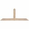 Ekena Millwork Portland Smooth Timber Gable Bracket, Douglas Fir, 48"W x 20"H x 3 1/2"D x 3 1/2"F, 10/12 Pitch GBW048X20X0404POR00SDF - alternate 1